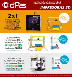 Navidad 2016 Impresoras 3D